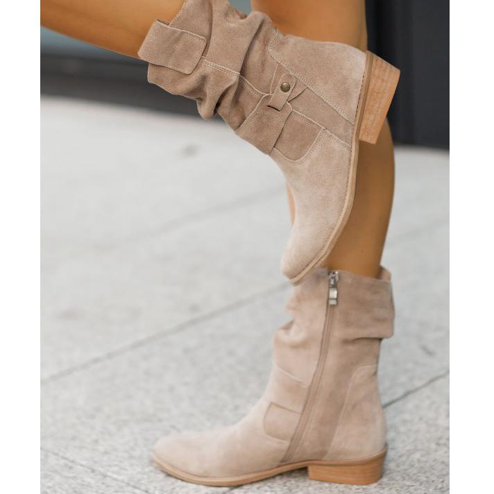 Eileen™ | Chic Ankle Boots with Zipper Detail
