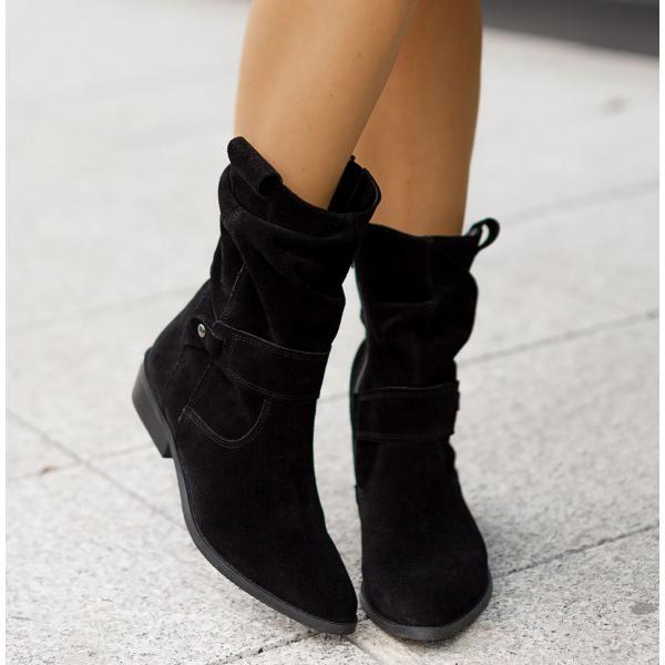 Eileen™ | Chic Ankle Boots with Zipper Detail