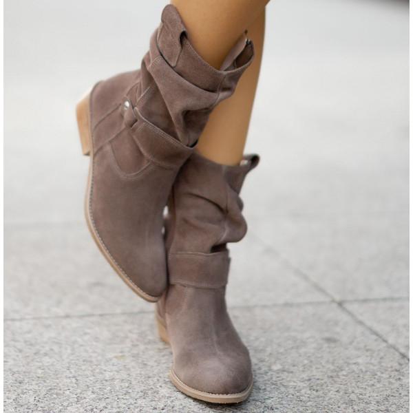 Eileen™ | Chic Ankle Boots with Zipper Detail