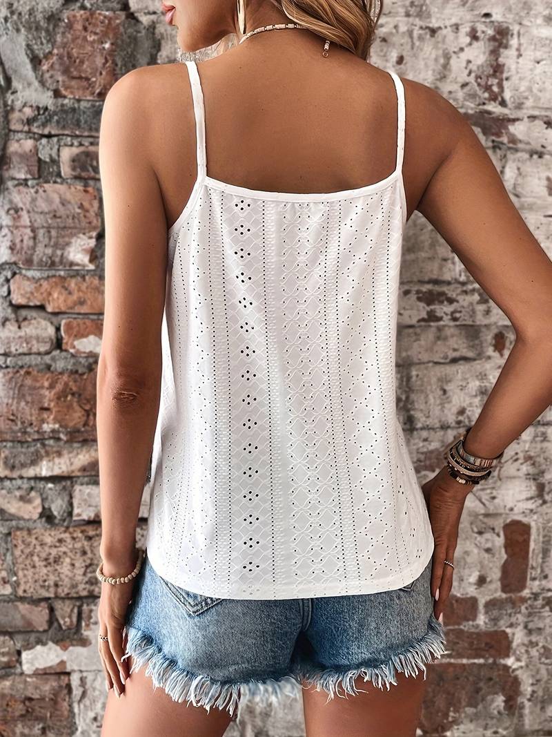 Celeste | Women's Embroidered V-Neck Camisole