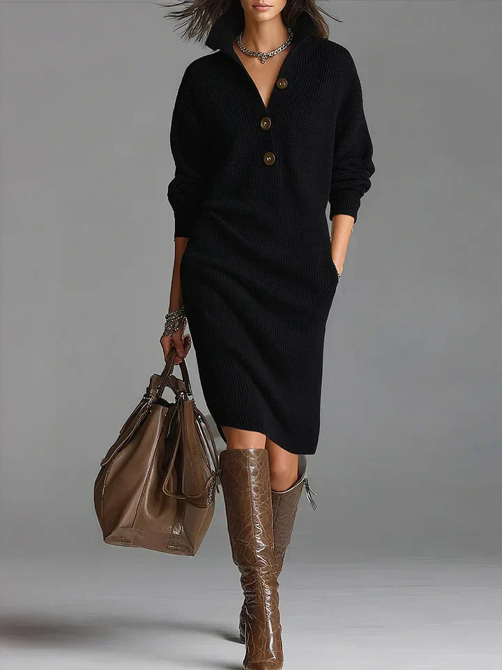 Fatima™ | Stylish Sweater Dress