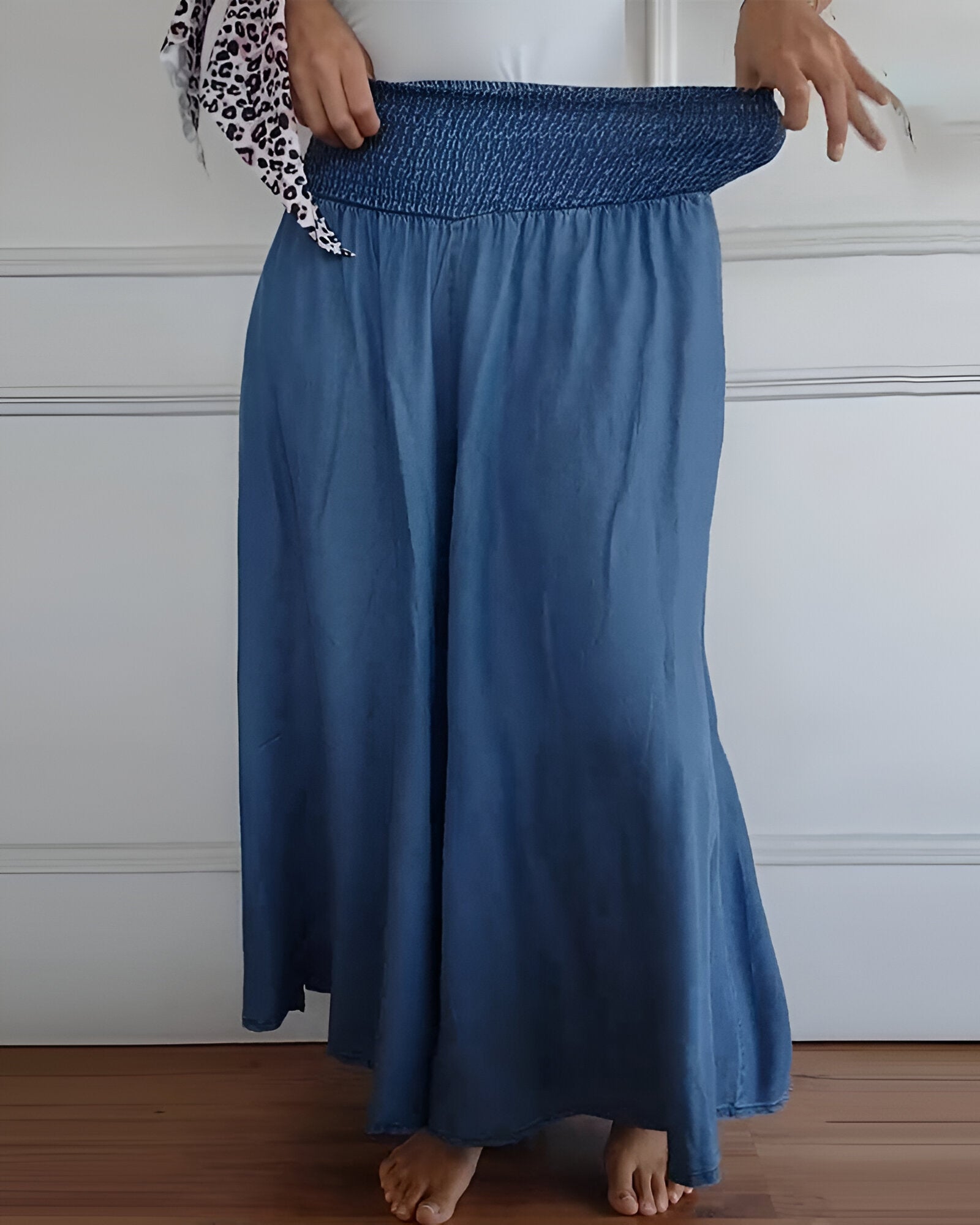 Lorraine™ | Relaxed Fit Pants with Stretchy Waistband