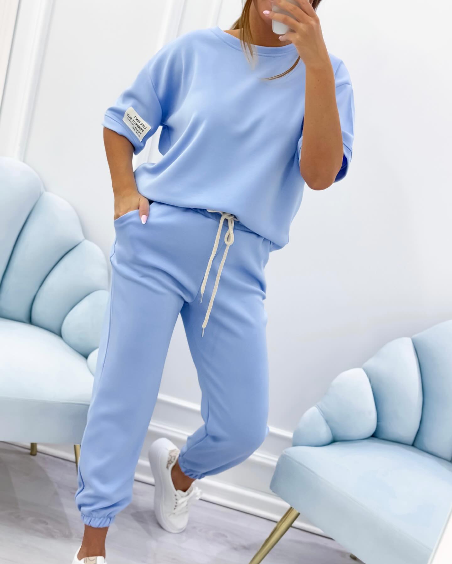 Daisy™ | Chic Short Sleeve Ensemble
