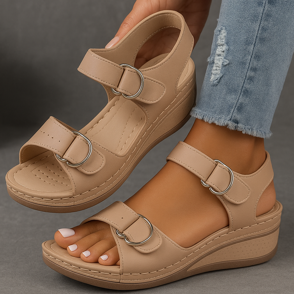 Nina™ | Wedge Heel Orthopedic Sandals