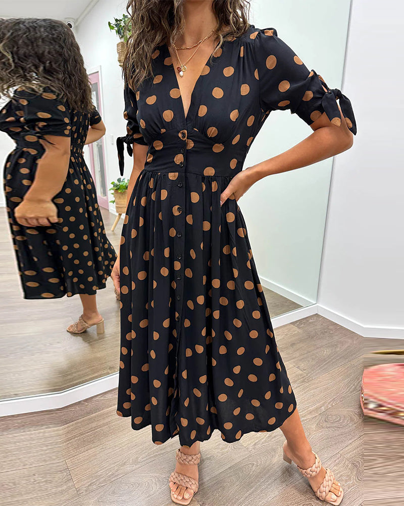 Bailey™ | Chic Polka Dot Dress