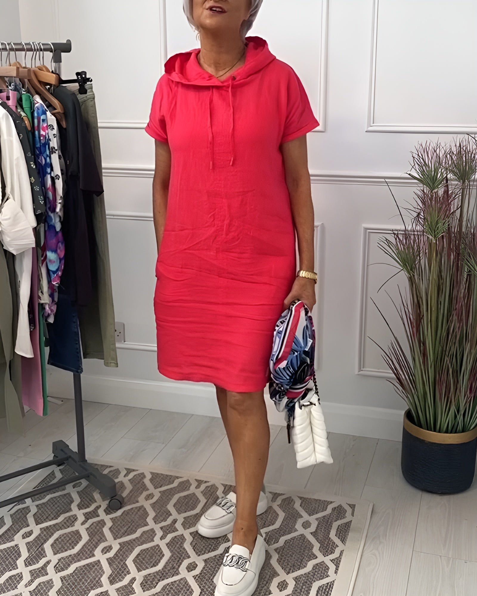 Tina™ | Cozy Hoodie Dress