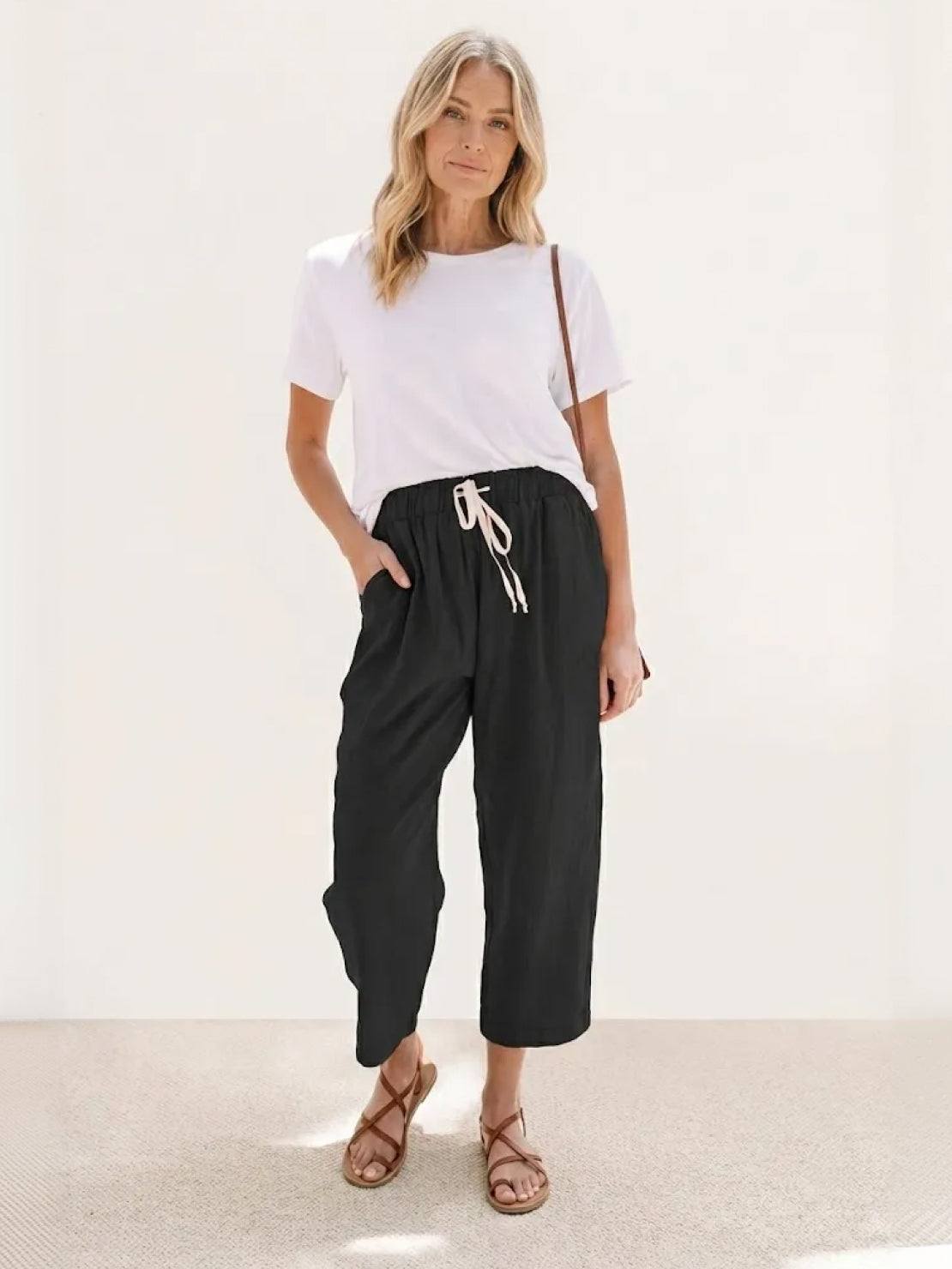Felicity | Women's Casual Drawstring Trousers