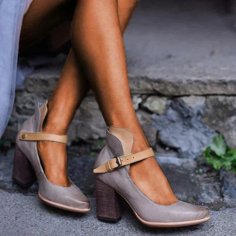 Laurie™ | Chic Strappy Heel Sandals