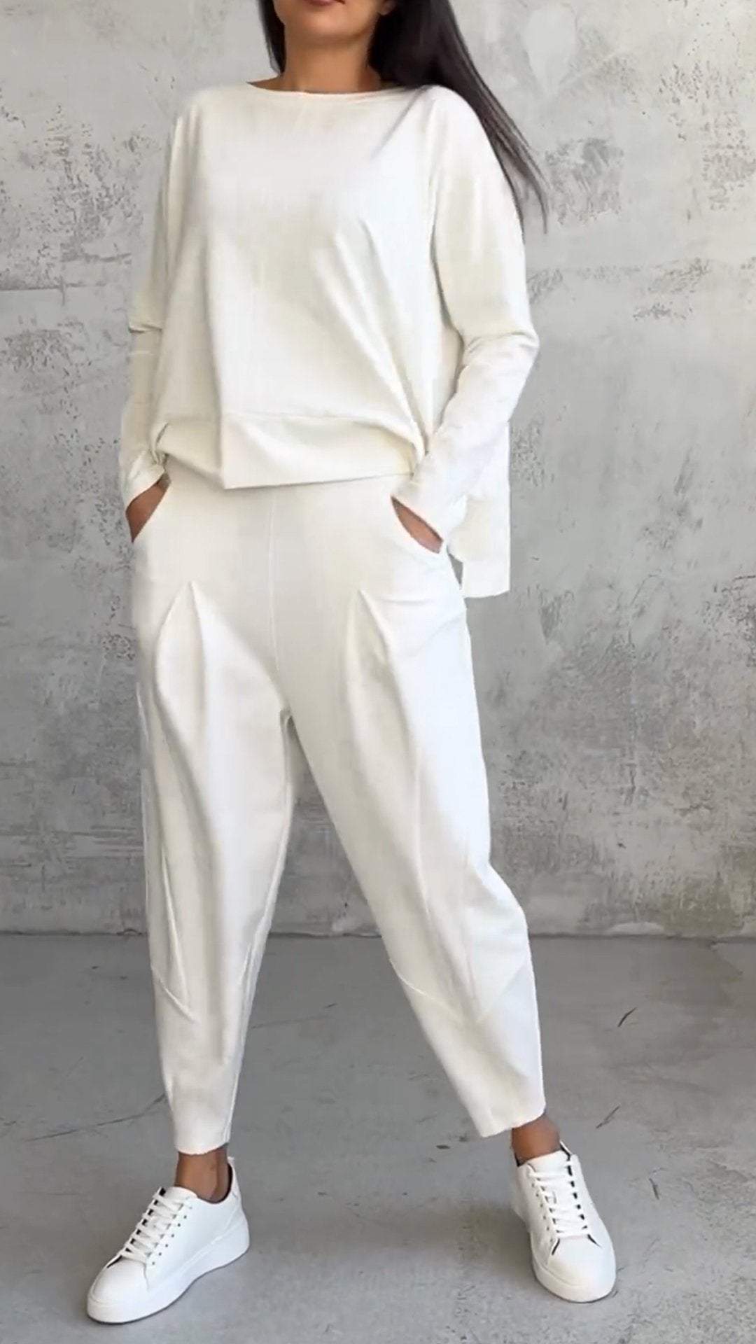Nora | Women's Long Sleeve Top and Pants 2-Piece Lounge Set