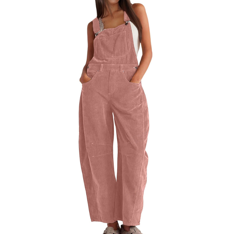 Juniper | Women's Sleeveless Wide-Leg Overalls