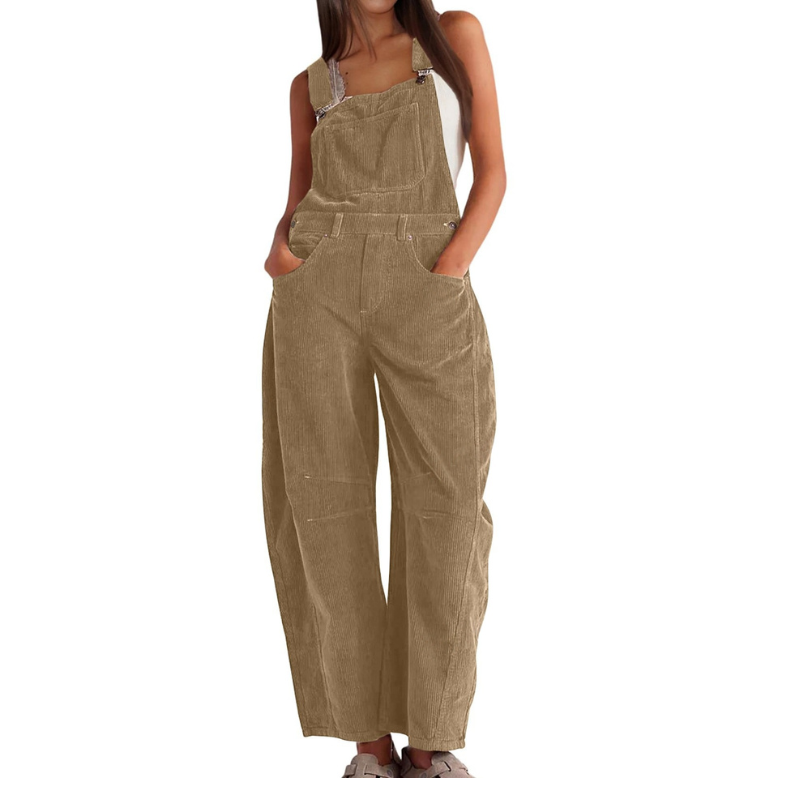 Juniper | Women's Sleeveless Wide-Leg Overalls