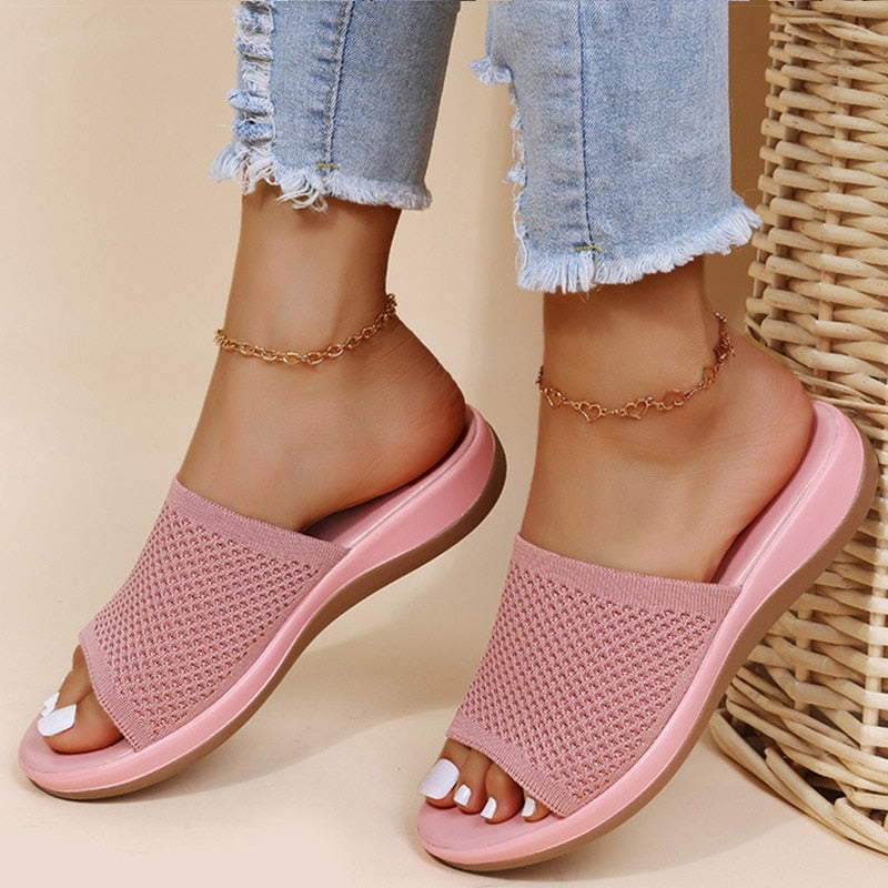 Kassidy | Women's Lightweight Open-Toe Summer Slides