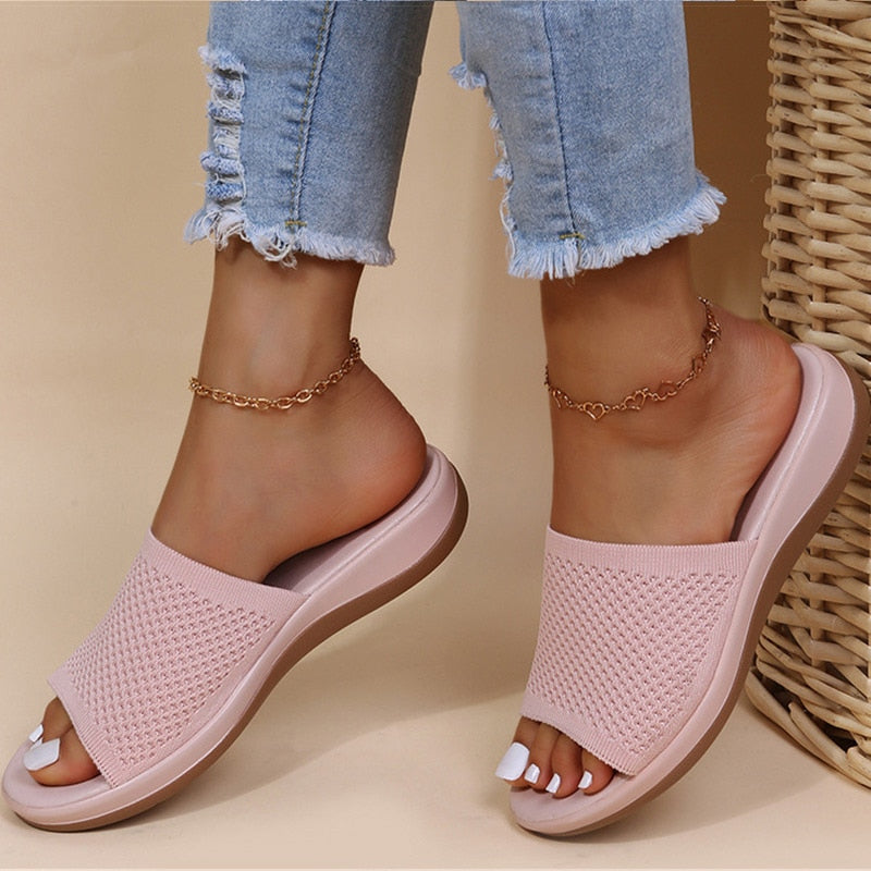 Kassidy | Women's Lightweight Open-Toe Summer Slides