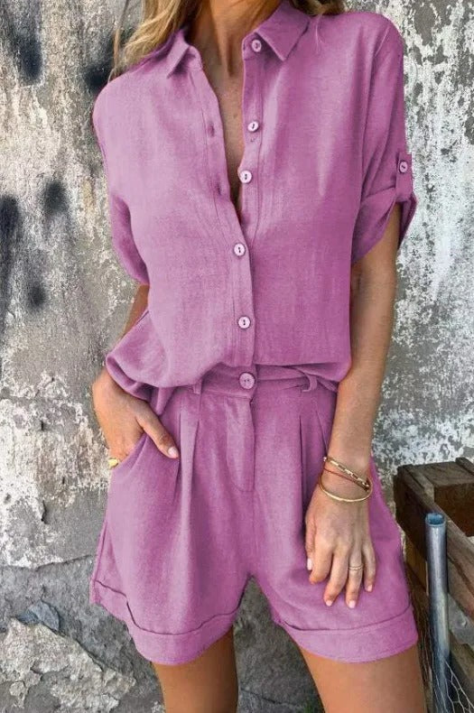 Jamie™ | Breezy Shorts and Top Ensemble