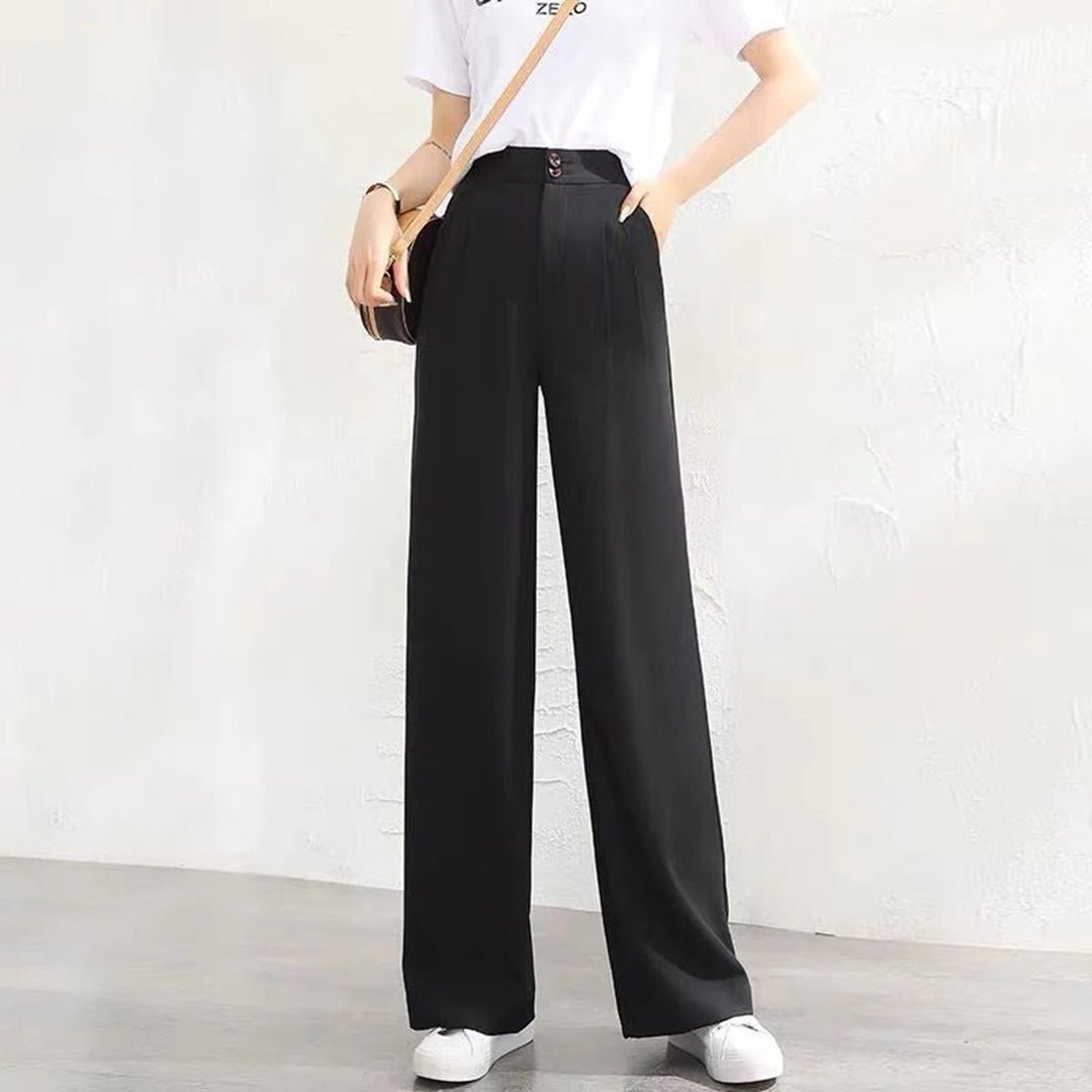 Odessa | Women's High-Waisted Wide-Leg Trousers