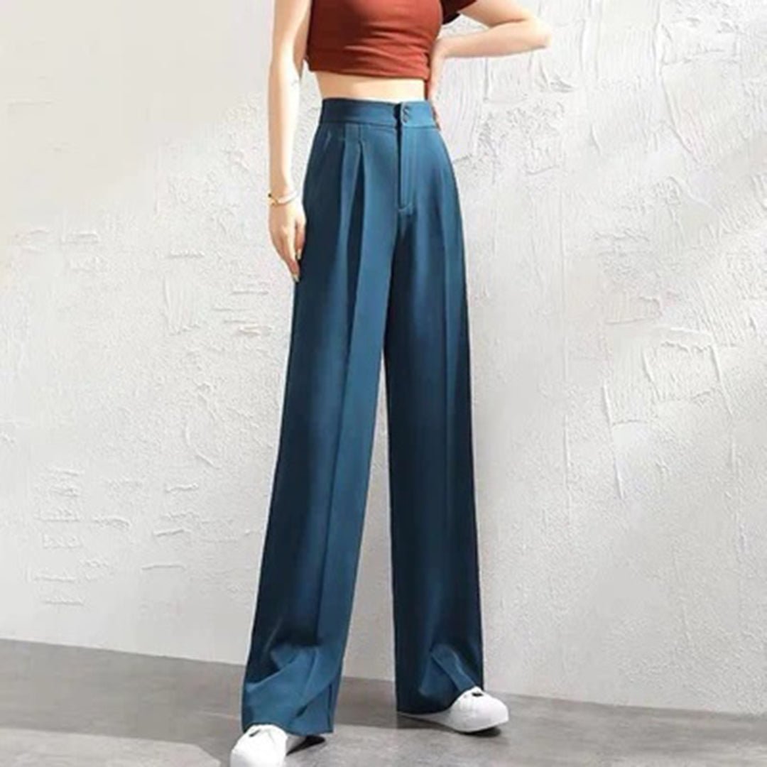 Odessa | Women's High-Waisted Wide-Leg Trousers