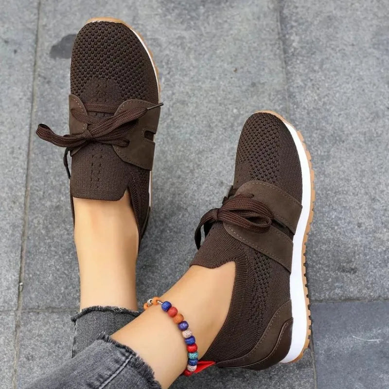 Ophelia | Women's Slip-On Sneakers with Bow Detail