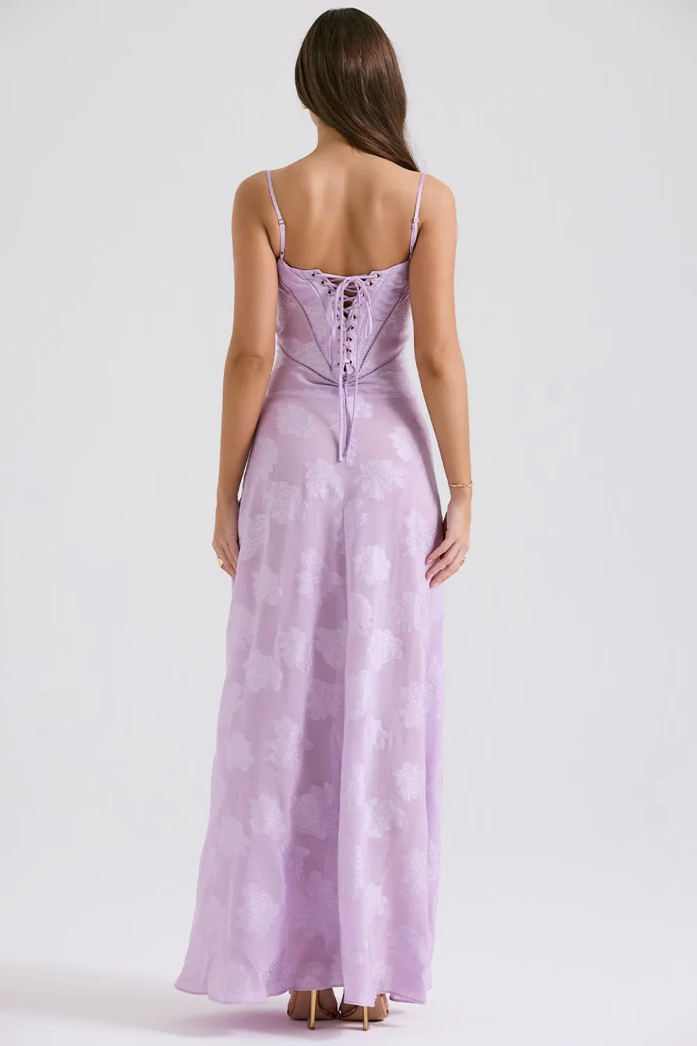 Gretchen™ | Adjustable Strapped Open Back Long Summer Dress