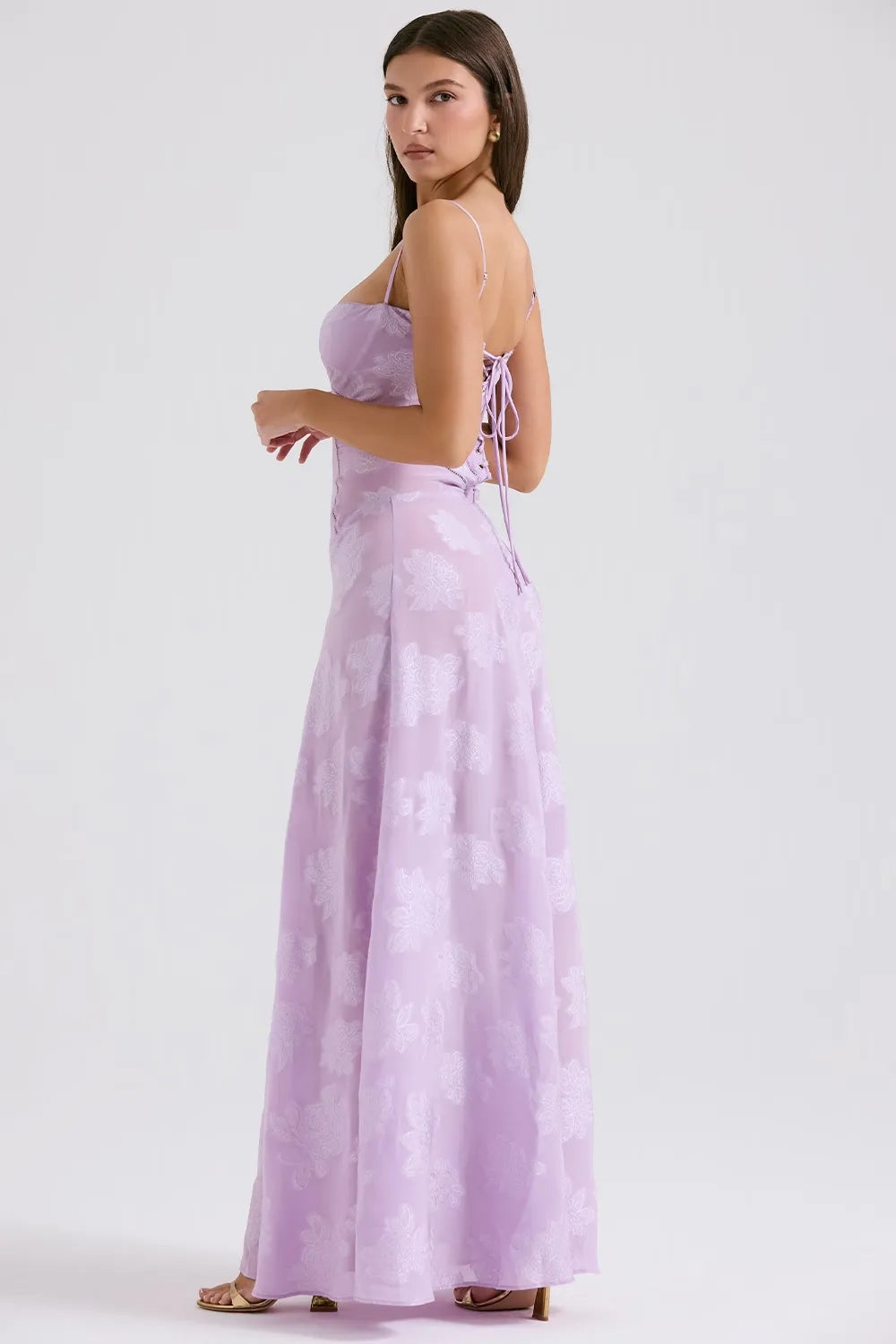 Gretchen™ | Adjustable Strapped Open Back Long Summer Dress