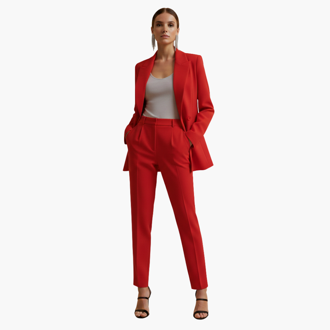 Tabitha | Women's Double-Breasted Blazer and Trousers Set