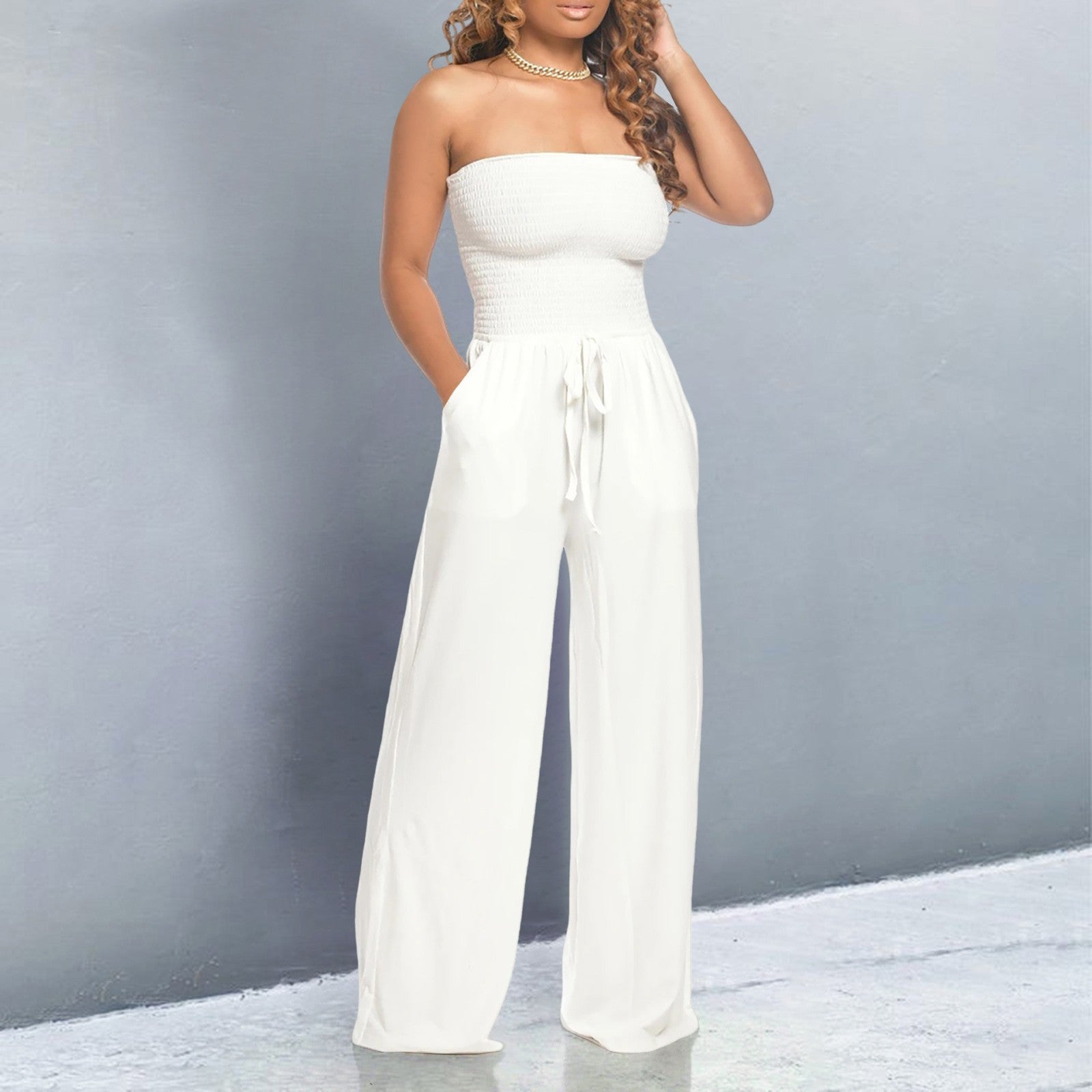 Bella™ | Chic Off-Shoulder Jumpsuit