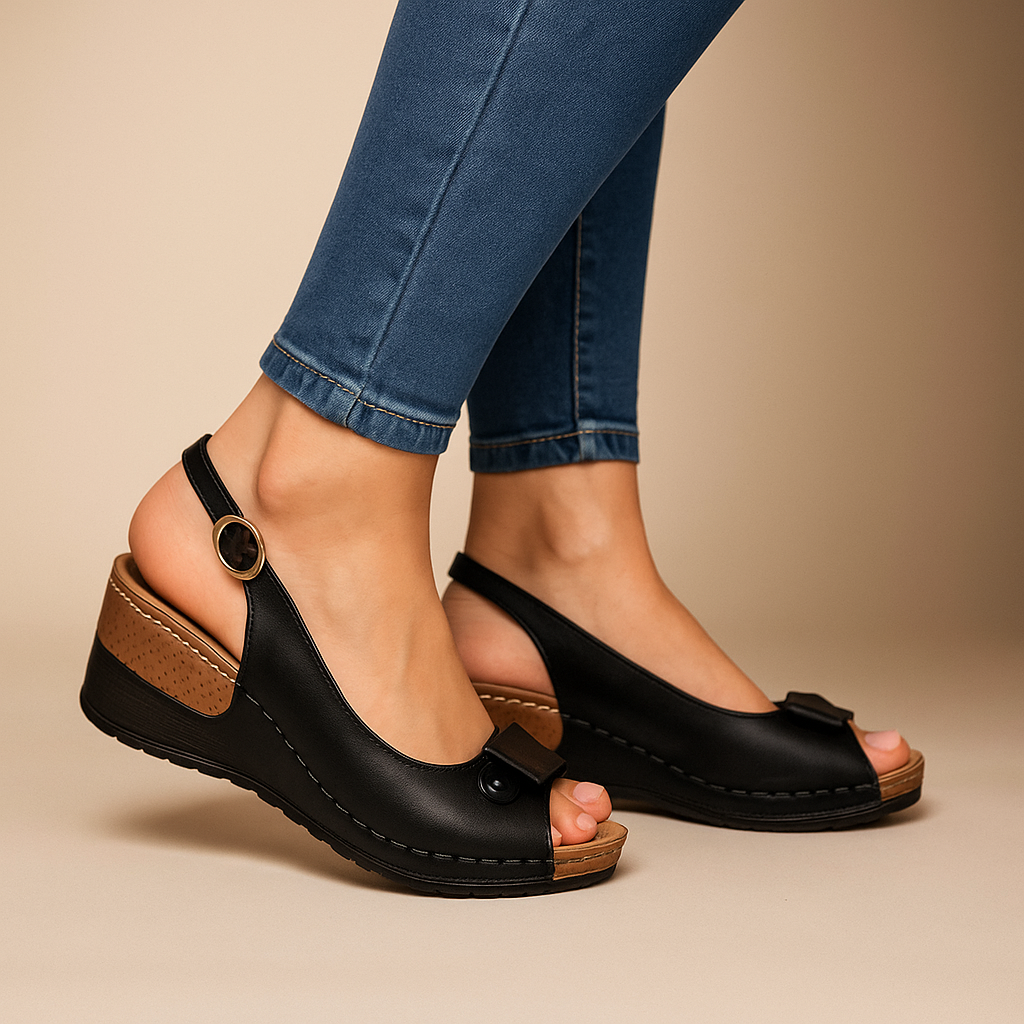 Valencia | Women's Cozy Wedge Sandals