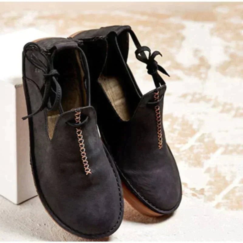 Valentina | Women's Lace-Up Ballet Flats