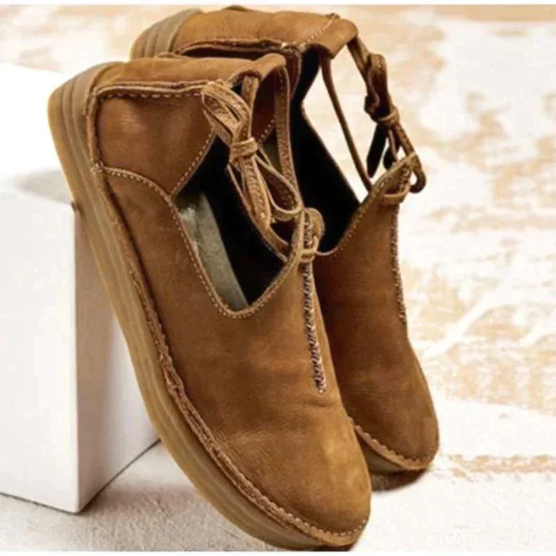 Valentina | Women's Lace-Up Ballet Flats