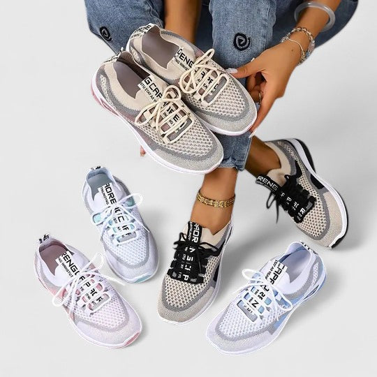 Viola | Women's Lace-Up Orthopedic Walking Sneakers