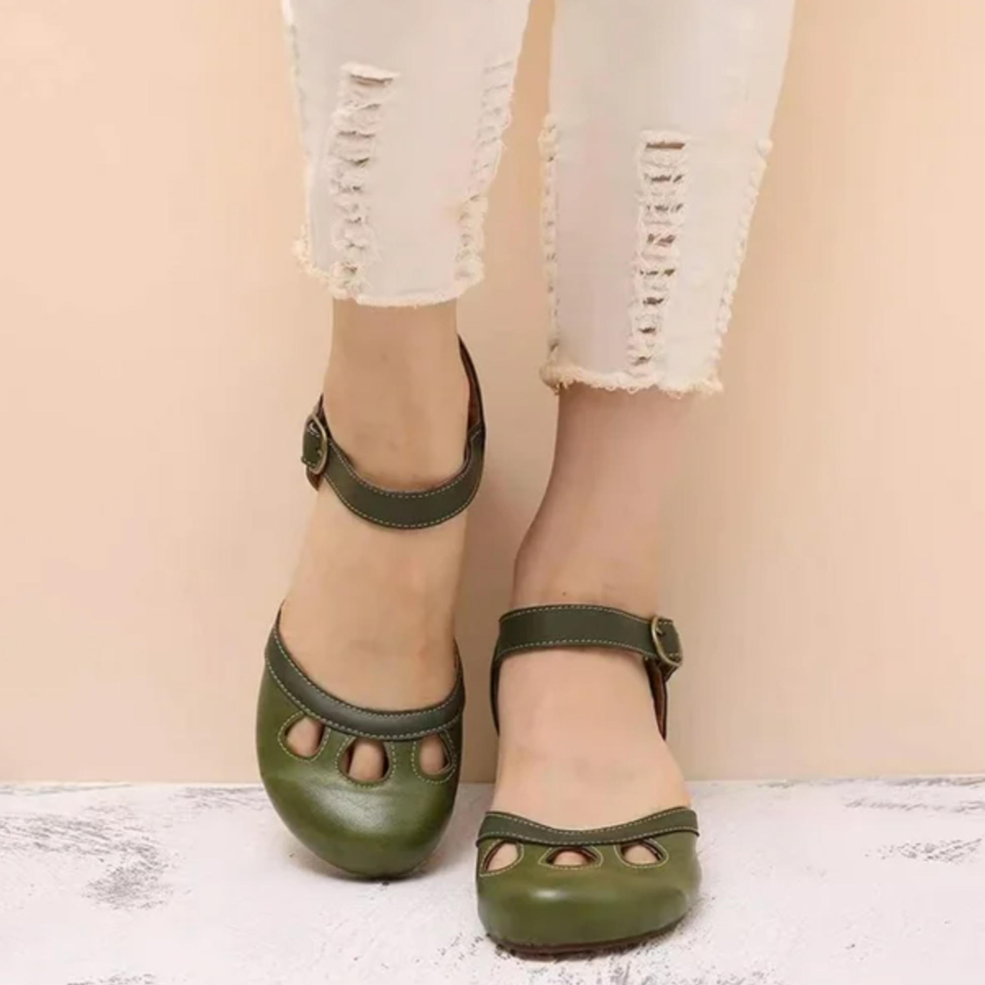Patti™ | Cozy Low-Heel Sandals
