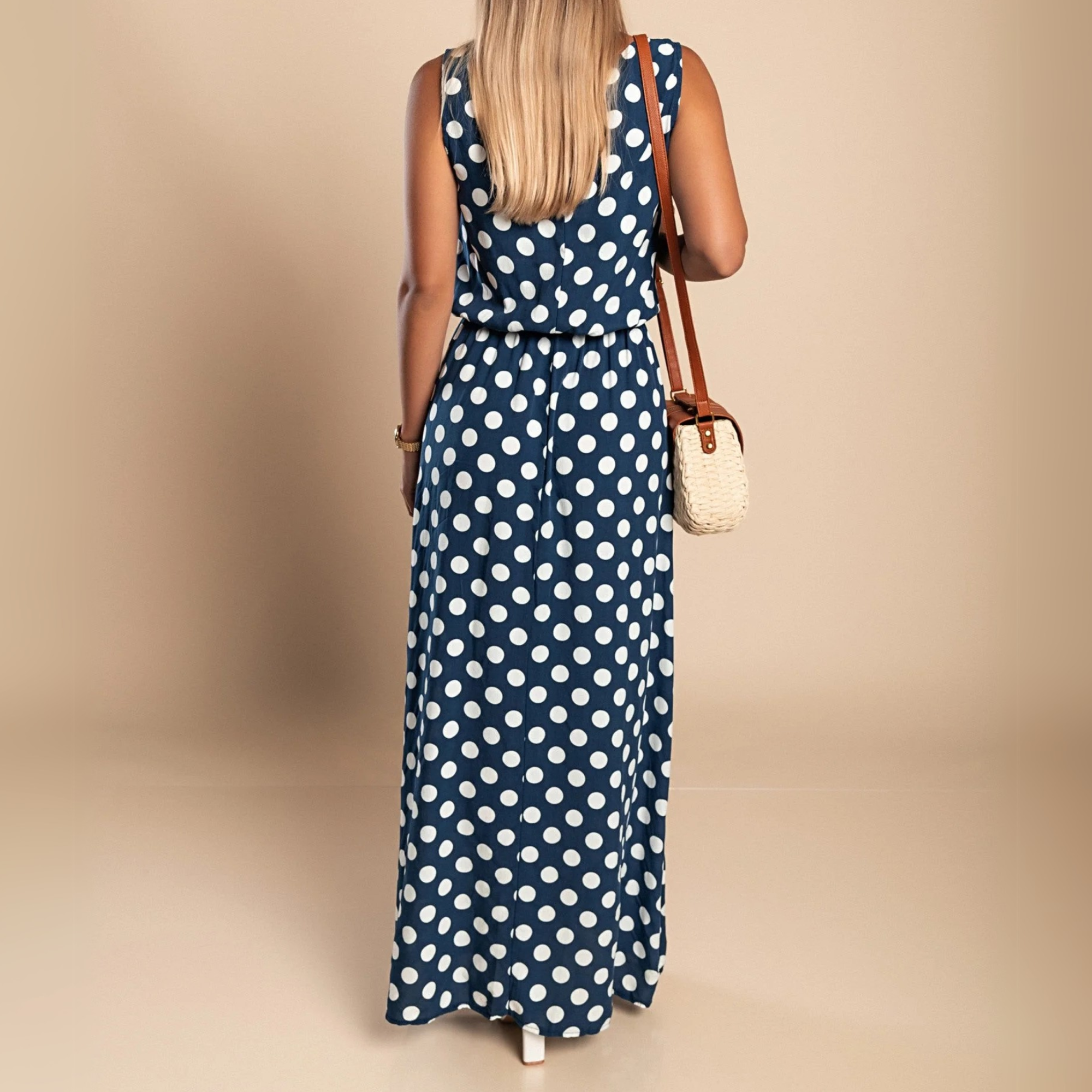 Paula™ Polka Dot Maxi Dress