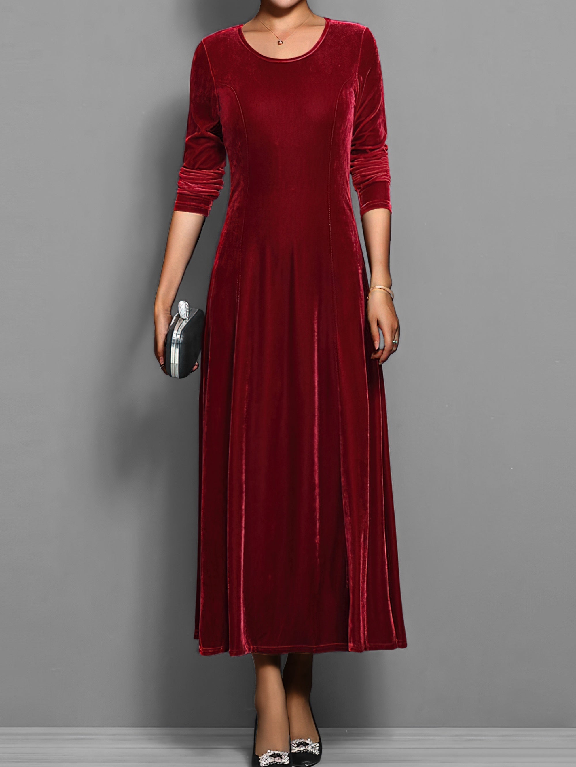 Elizabeth™ | Luxurious Velvet Dress