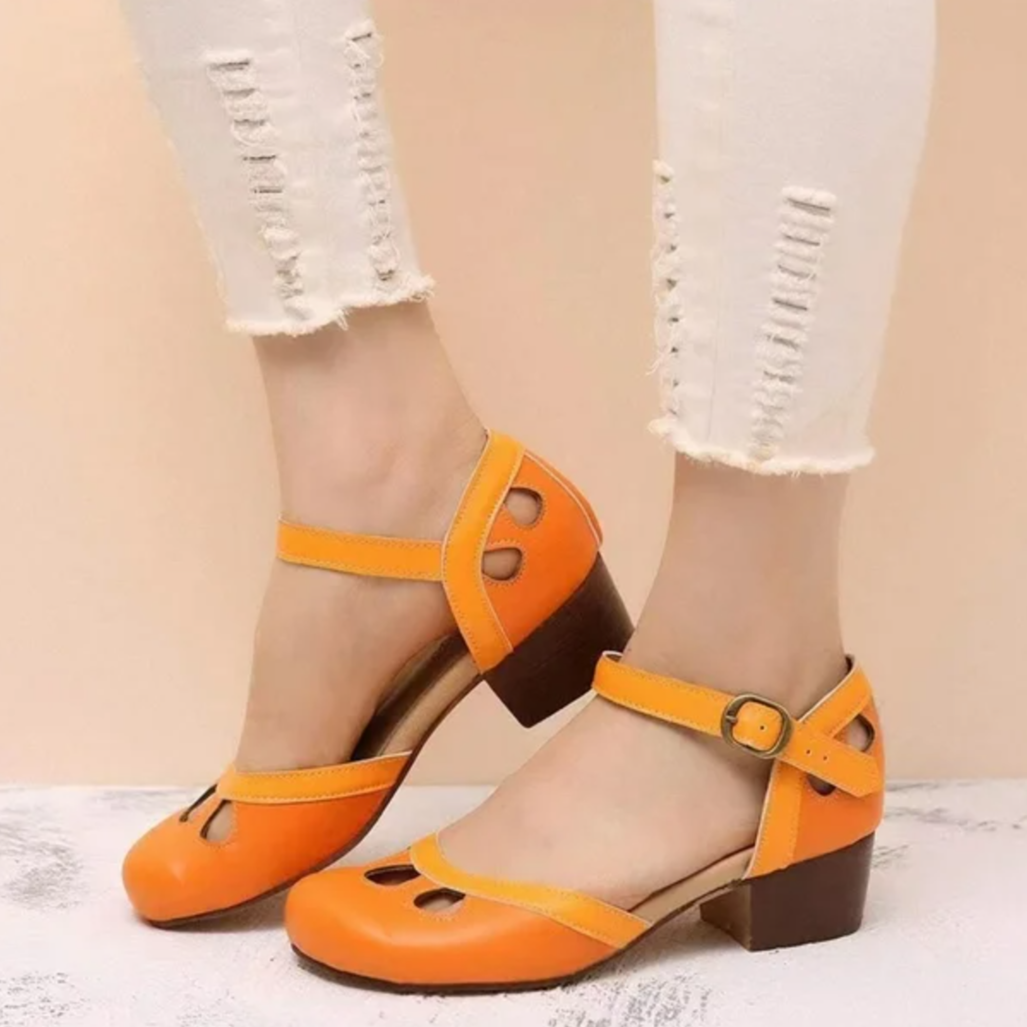 Patti™ | Cozy Low-Heel Sandals