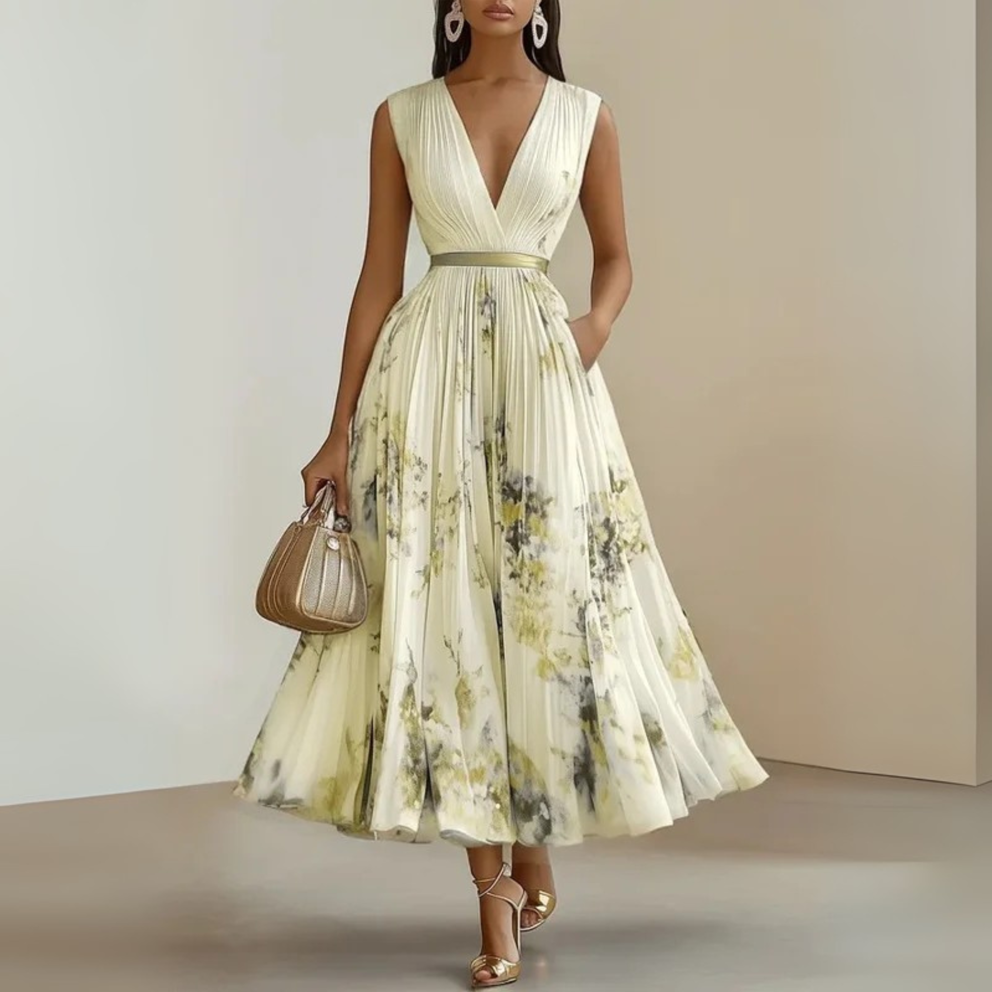 Maureen™ | Breezy Sleeveless Maxi Dress for Summer