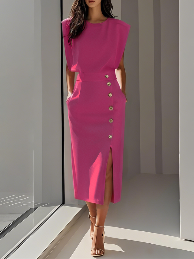 Aspen™ | Effortlessly Chic Midi Dress