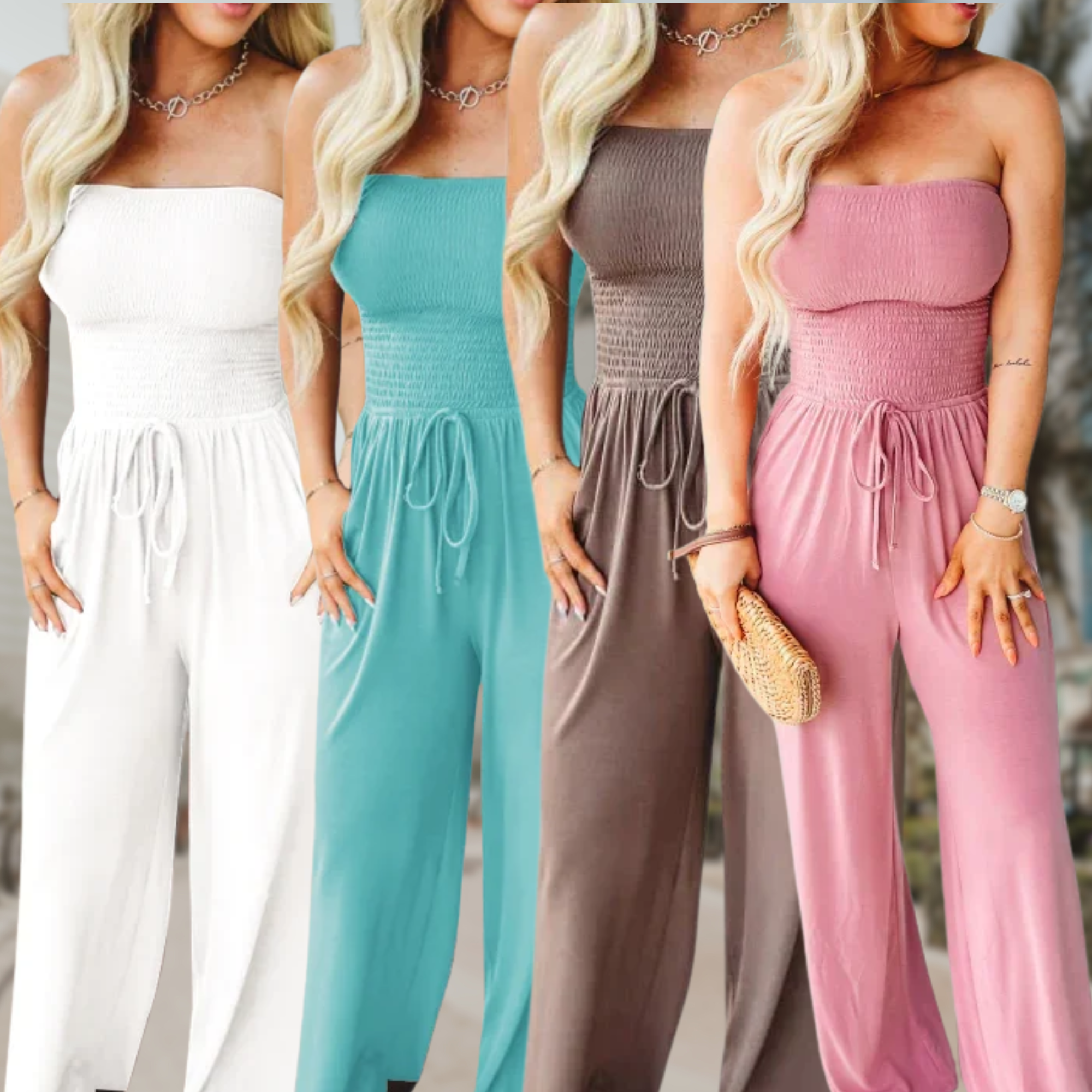 Bella™ | Chic Off-Shoulder Jumpsuit
