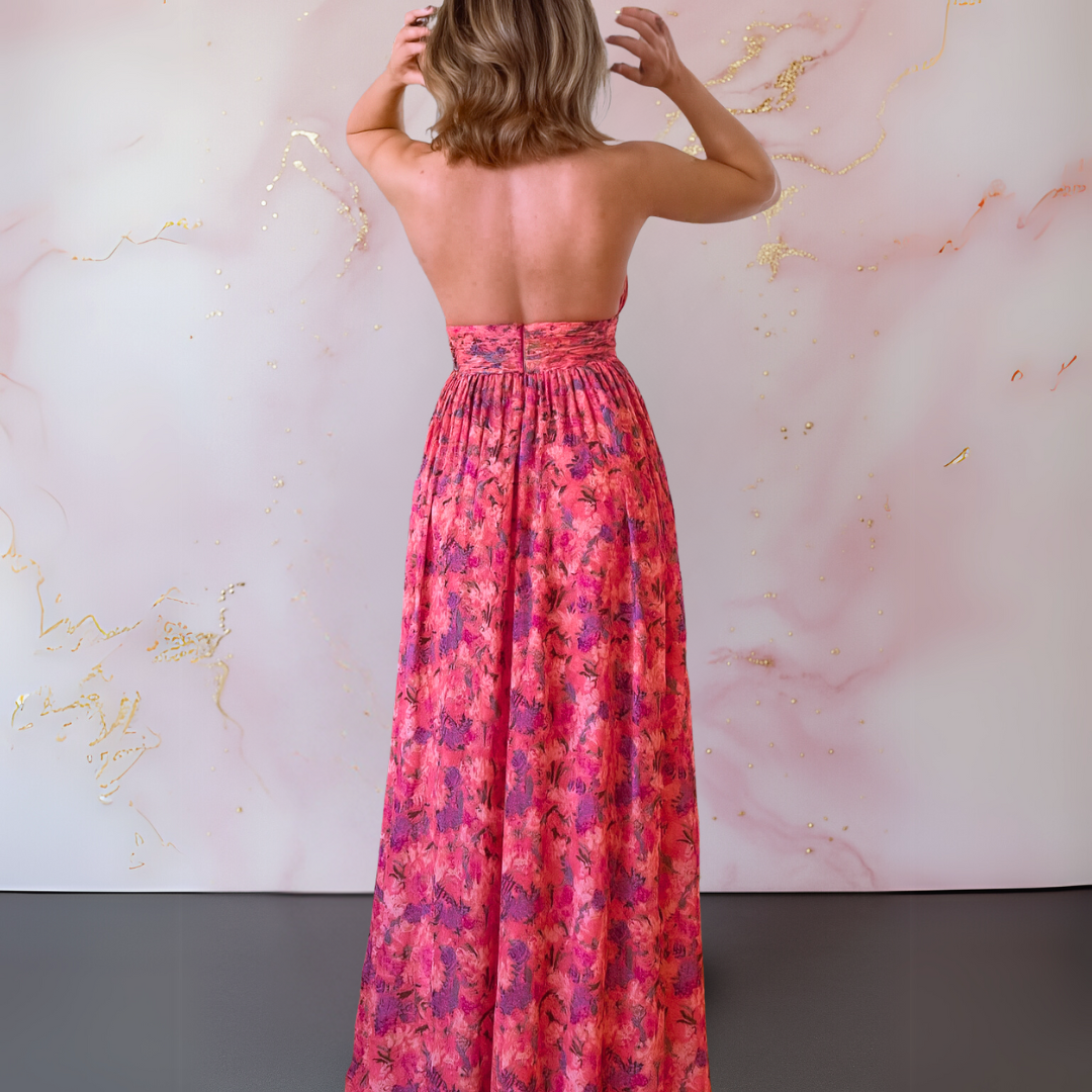 Cora™ | Chic Floral Maxi Dress