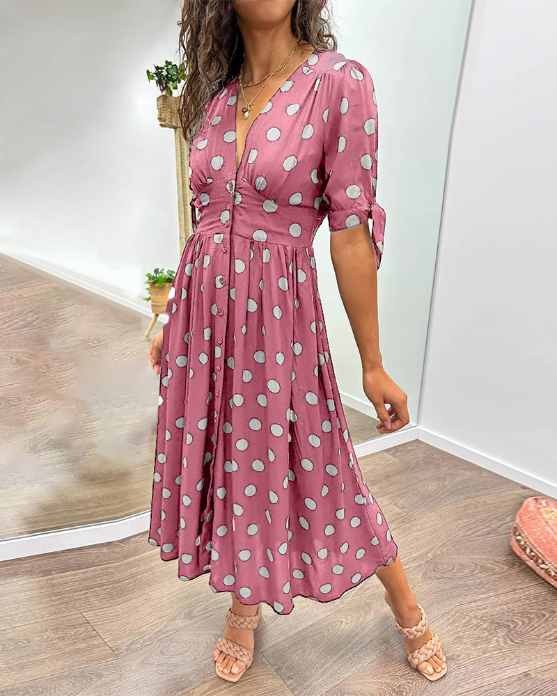 Bailey™ | Chic Polka Dot Dress