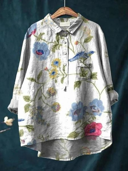 Monette™ Floral Print Blouse