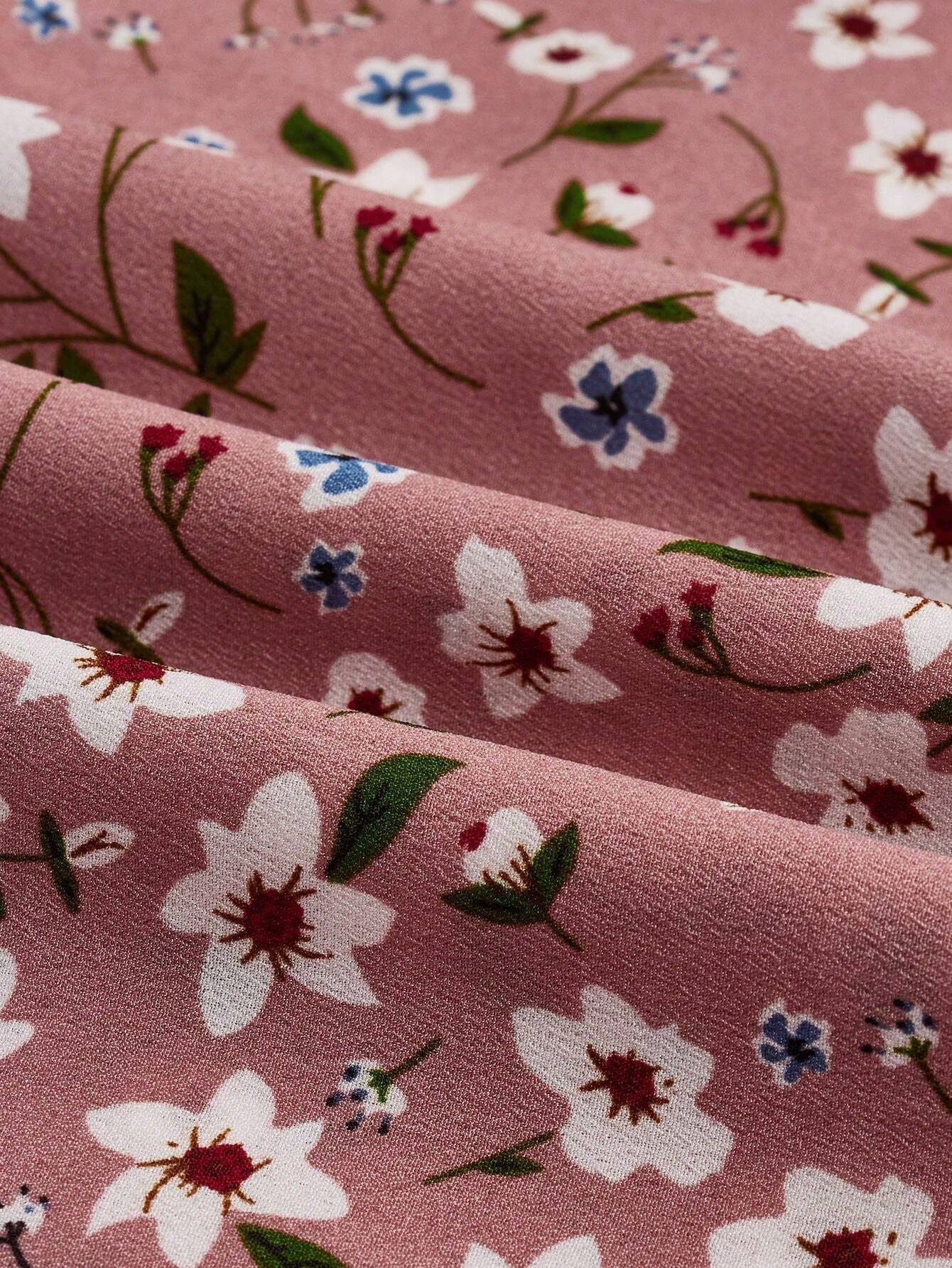 Flora | Women's Maxi Dress with Floral Print, Bishop Sleeves, and Smocked Waist