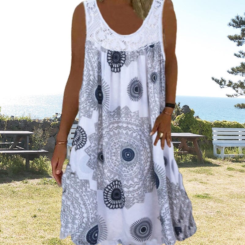 Ivy™ | Sleeveless Summer Maxi Dress