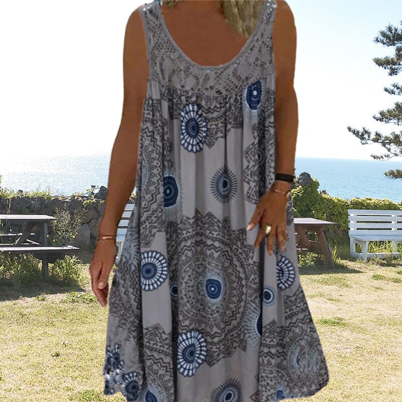Ivy™ | Sleeveless Summer Maxi Dress