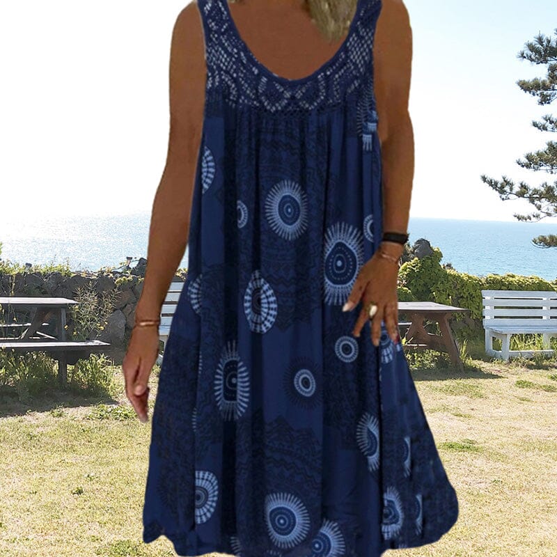 Ivy™ | Sleeveless Summer Maxi Dress