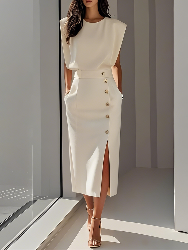 Aspen™ | Effortlessly Chic Midi Dress