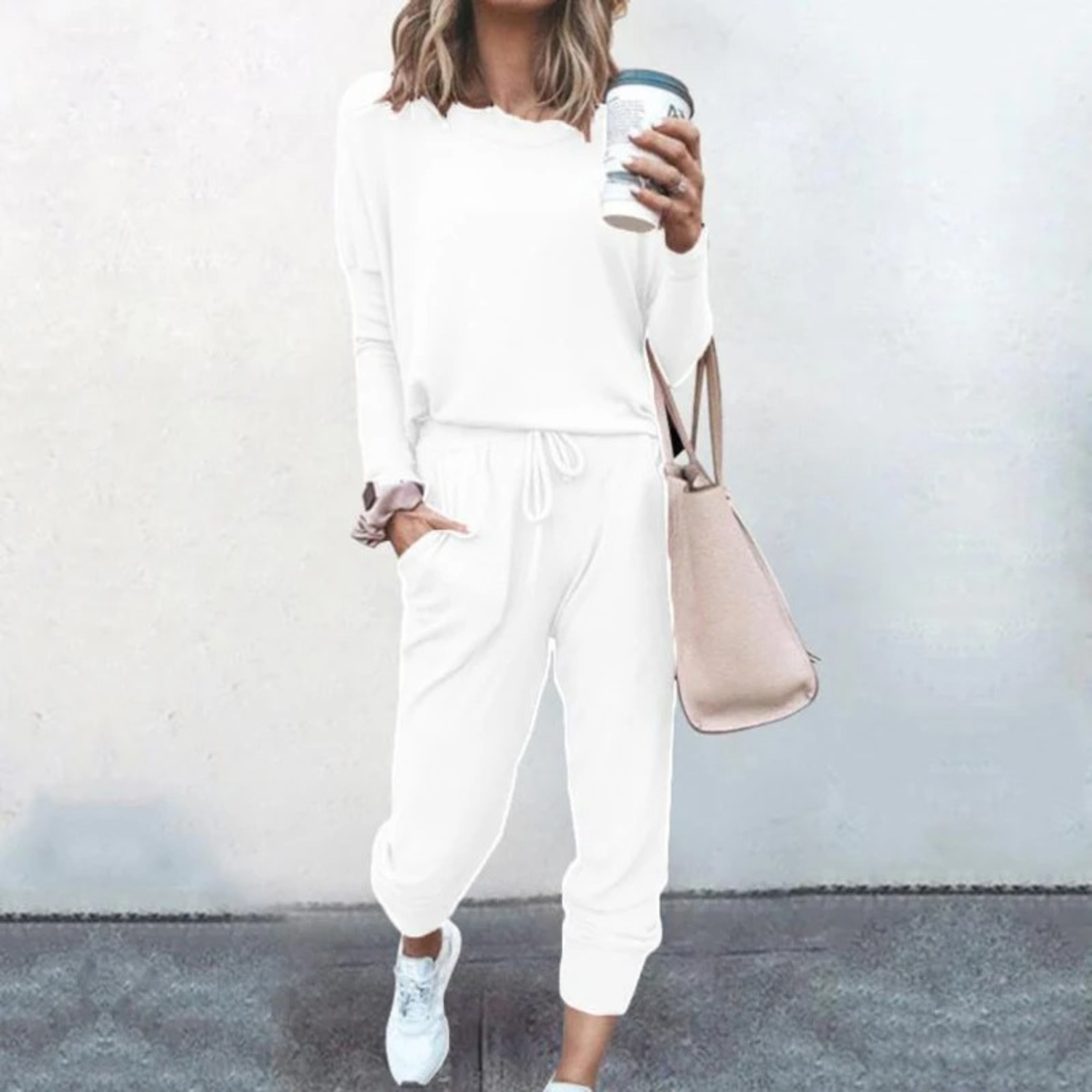 Nylie™ | Cozy Relaxed Jogger Lounge Ensemble
