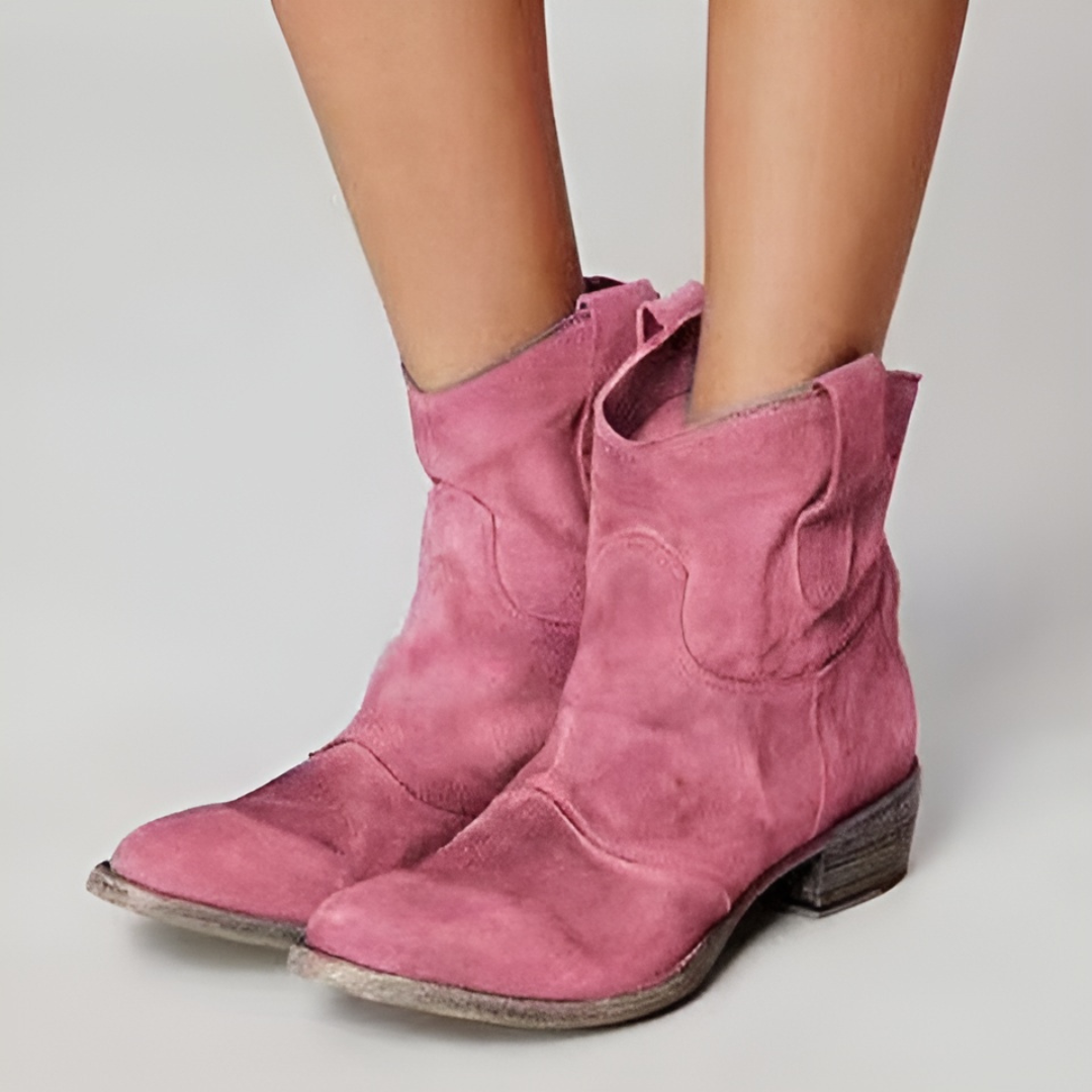 Mari™ | Stylish Suede Ankle Boots