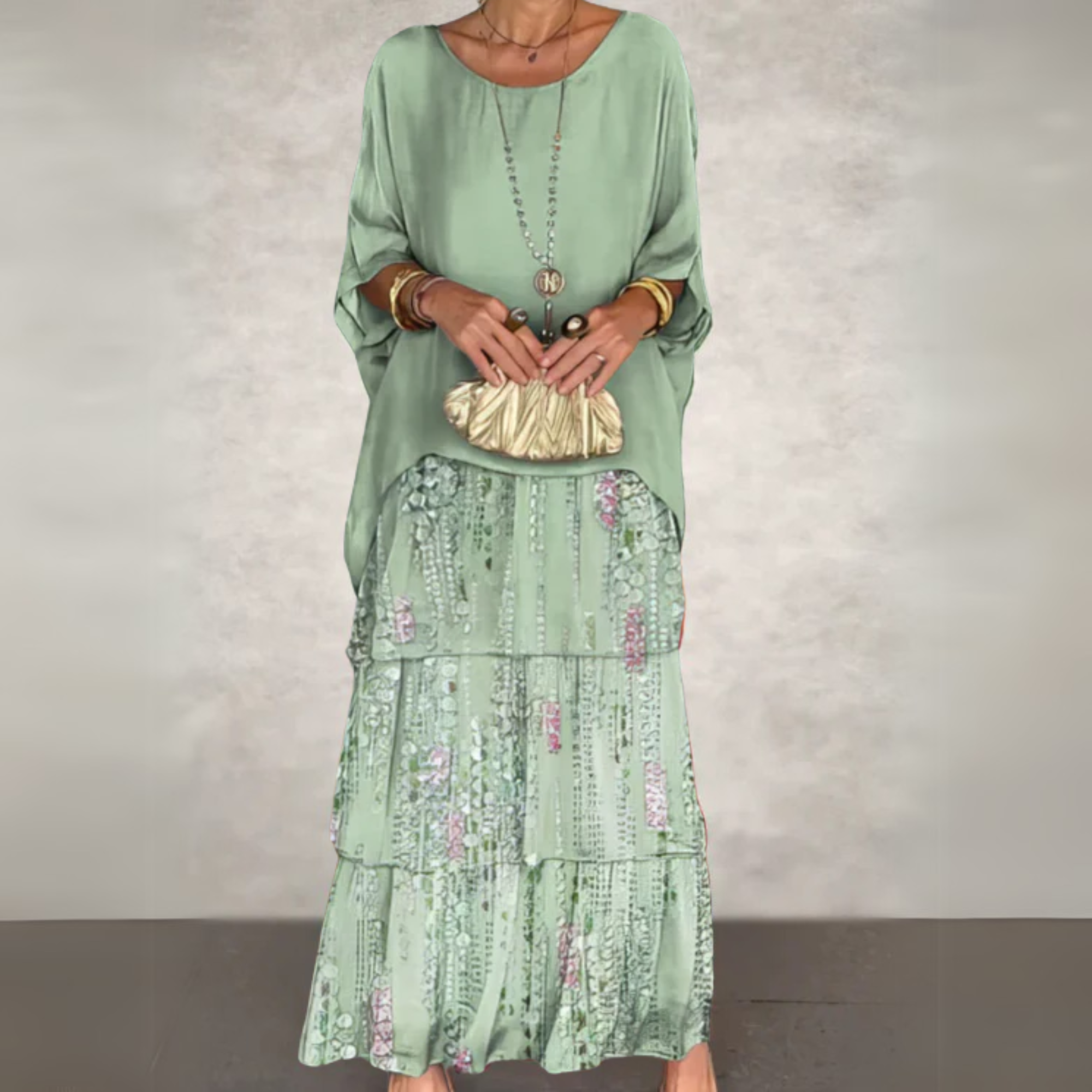 Kali™ | Graceful Maxi Dress