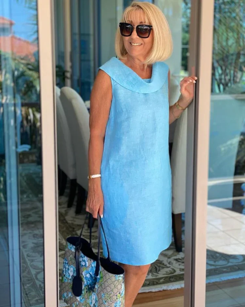 Sherry™ | Elegant Lightweight Dress with Chic Neckline