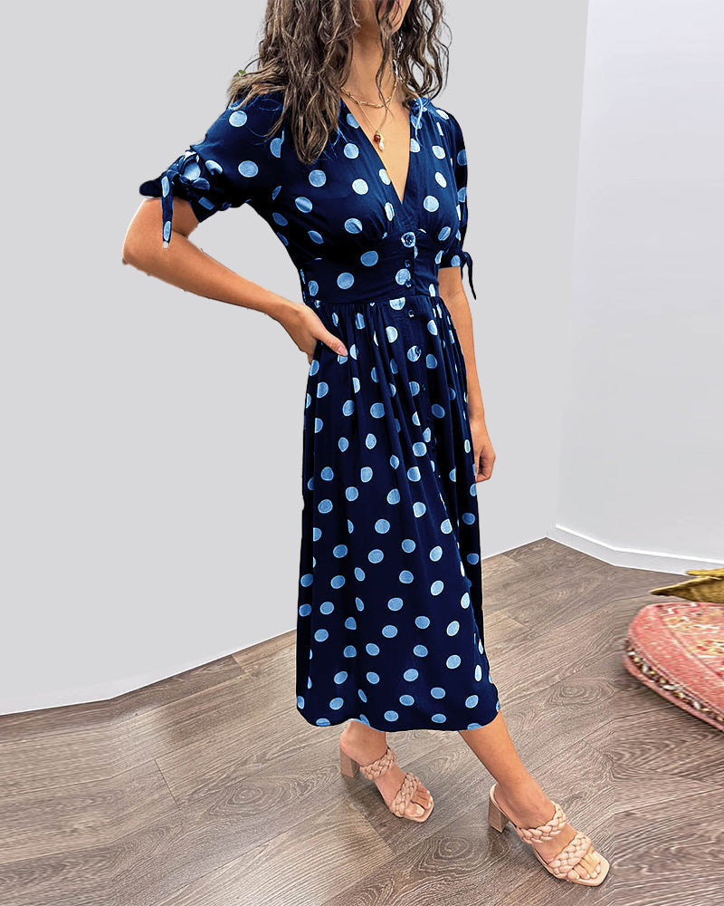 Bailey™ | Chic Polka Dot Dress