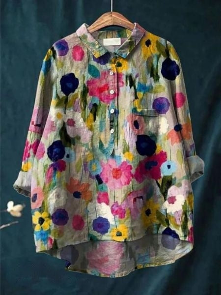 Monette™ Floral Print Blouse
